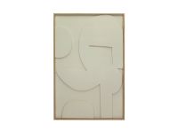 Картина Рельеф Кремовый 60x90