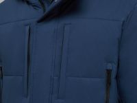 Утепленная куртка с капюшоном