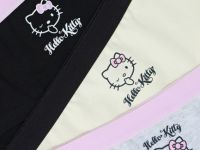 Трусы с принтом Hello Kitty для девочек, 3 шт., Серый