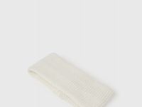 Пушистая повязка на голову для девочек, Белый