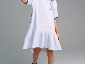 Платье трикотажное для девочек