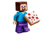 Уникальные наборы 30672 Мини-набор Стив и малышка Панда