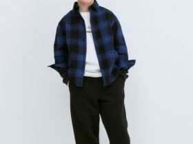 Рубашка из фланели для мальчиков, Голубой