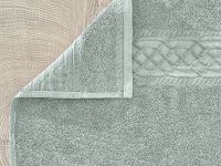 Полотенце махровое Costanza, зеленое