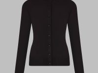 Кардиган прямого кроя с шерстью