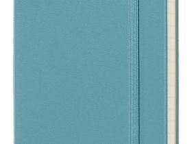 Записная книжка в линейку Moleskine "Classic" Pocket 9х14 см 192 стр., обложка голубая