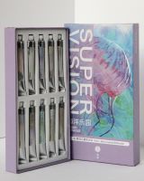 Набор акварели Super Vision "Ocean paradise", перламутры и хамелеоны, 10 цв*8 мл туба в картонной ко