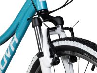 Подростковый велосипед Haro Novatrack Katrina 24 V-Brake, год 2025, цвет Красный-Желтый, ростовка 12