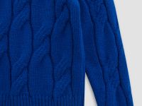 Джемпер свободного силуэта с шерстью