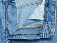 Свободные джинсы Baggy, Голубой