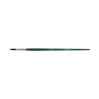 Кисть д/рисования Tintoretto Emerald синтетика, круглая, на короткой ручке №14