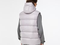 Мужская стёганая жилетка Lacoste с капюшоном