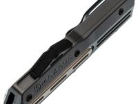 Автоматический нож Maxace Uranus T/E Satin сталь 10Cr15CoMoV, рукоять Gray Aluminum