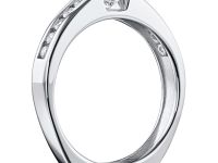 Кольцо из белого золота с бриллиантами э4701кц10101500