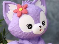 Копилка "Flower fox", purple