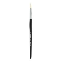 Кисть жесткая синтетика №6 круглая Sketchmarker "351" ручка короткая