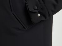 Пуховое пальто с капюшоном