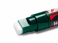 Маркер на водной основе, двусторонний Pentel "Wet Erase Marker" 10 мм/ 15 мм, белый