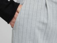 Прямые брюки в полоску