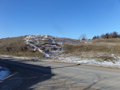 Остатки крепости, построенной полководцем А.В. Суворовым