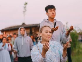 Встреча солнца на Ысыахе Туймаады в Якутске: как это было
