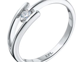 Классическое кольцо из серебра э0612кц01158900