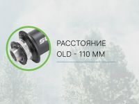 Shimano Втулка передняя Shimano SLX HB-M667D (36H) C.Lock, цвет Черный