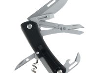 Нож перочинный Stinger 101 мм, 10 функций, сталь D2/420A, рукоять G10, черный