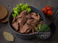 Консервы мясные кусковые стерилизованные "Говядина тушеная высший сорт" 250 г