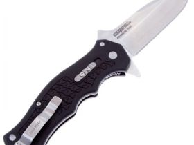 Нож складной Cold Steel Crawford Model 1 Black, сталь 1.4116, рукоять zytel, черный