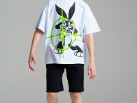 Комплект трикотажный для мальчиков: фуфайка (футболка), шорты