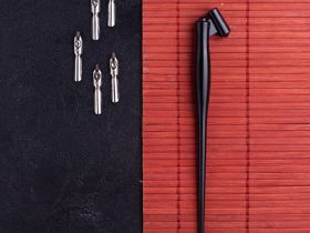 Набор для каллиграфии Малевичъ, 5 перьев с косым держателем