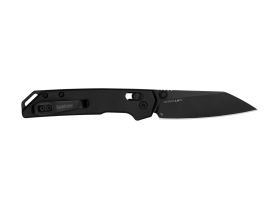 Складной нож Kershaw Mini Iridium Revers Tanto, сталь D2, рукоять алюминий, черный