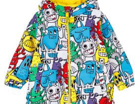 Куртка детская текстильная с полиуретановым покрытием для мальчиков (ветровка)