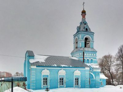 Колокольня с трапезной церкви Покрова Пресвятой Богородицы, 1890 г.