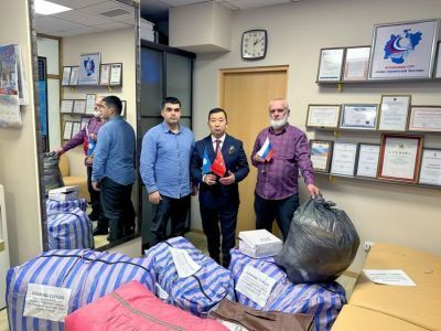 Союз таджикистанцев Якутии передал гуманитарную помощь пострадавшим от землетрясения в Турции