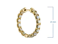 Серьги из желтого золота э0312сг10210904