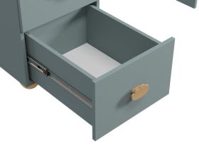 Стол детский Тесси 110x50 Серо-зеленый