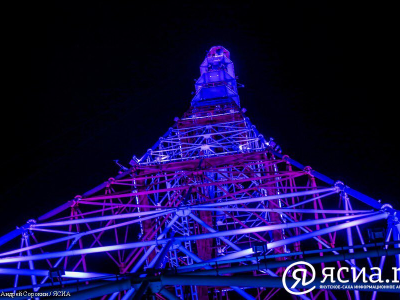 Телебашня Якутска окрасится в тигровую расцветку в поддержку амурского тигра