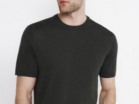 Джемпер с коротким рукавом, Зеленый