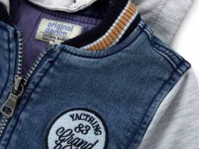 Куртка джинсовая для маленького мальчика