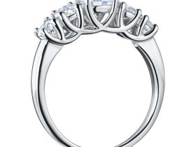 Классическое кольцо из белого золота э4712кц11190030_white