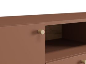ТВ-тумба Имин 116x51 Терракотовый