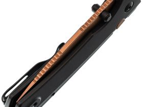 Складной нож Kizer T1 BD, сталь Elmax, рукоять титан, черный