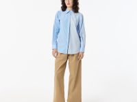 Женская рубашка Lacoste из хлопка