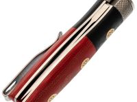 Складной нож Reptilian "Лесовик-02", сталь D2, рукоять G10, Limited Edition, красный