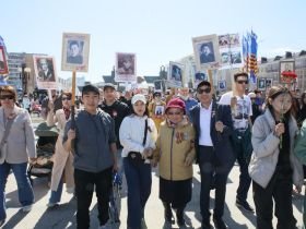 Фото. В Якутске акция «Бессмертный полк» собрала более 50 тысяч человек