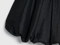 Юбка-баллон мини для девочек, Черный