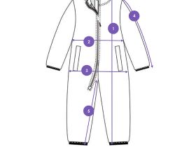 Комбинезон трикотажный для девочек