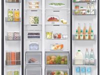 Холодильник Samsung Side-by-Side с технологией SpaceMax, 646 л черный